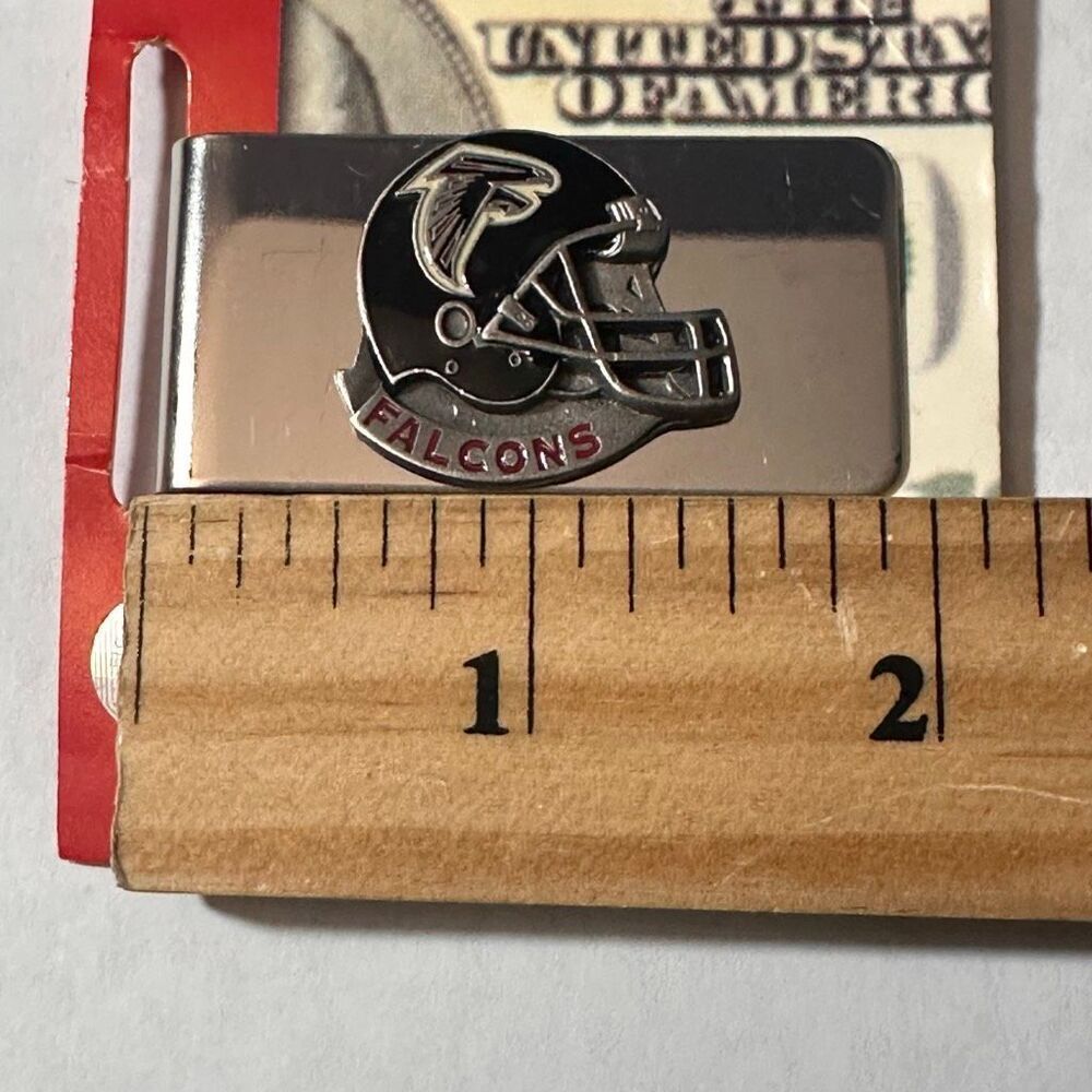 Atlanta Falcons Pewter 3D Siskiyou Money Clip - Picture 6 of 8